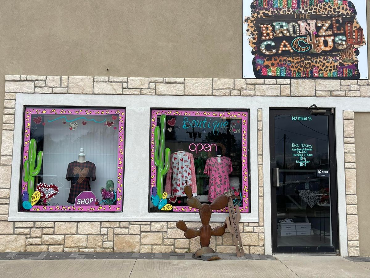 Bronze Cactus Storefront