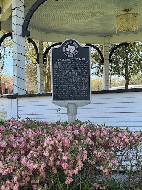 Historical Marker for Gazebo