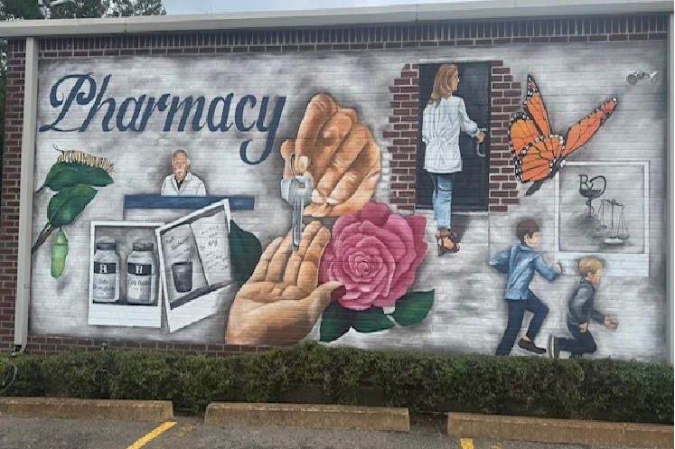 Maxwell Pharmacy Mural